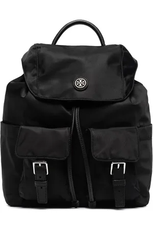 Tory Burch Nylon Double T Motif Backpack