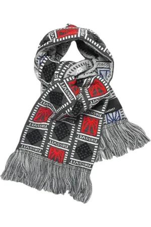 Rassvet Winter Scarves, male, , ONE SIZE, Logo Knit Scarf - Multi Colors