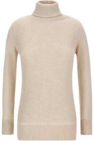 Woolrich Turtleneck Jumper with Hooded Neckline