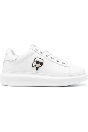 Karl Lagerfeld Sneakers, female, , 3 UK, Kapri Nft Lo Lace Trainers