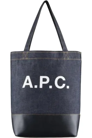 A.P.C. Tote Bags, male, , ONE SIZE, Navy Tote Bag