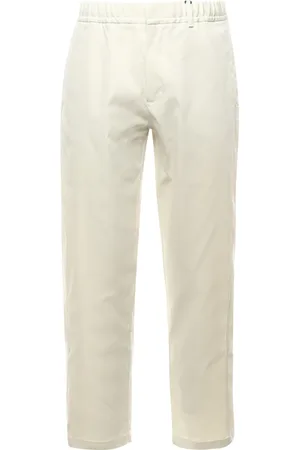 HERNO Straight Trousers, male, , L, Elastic Waist Trousers Pockets
