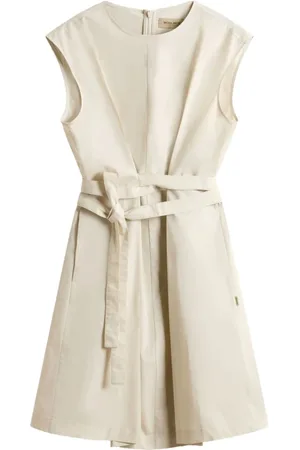 Woolrich Short Dresses, female, , XS, Sleeveless Crew Neck Dress