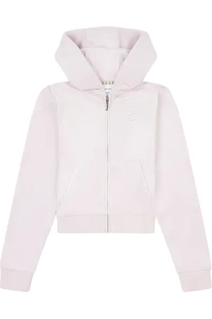 Juicy Couture Diamante Logo Zip Up Top