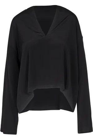 Jucca Crepe V-Neck Blouse