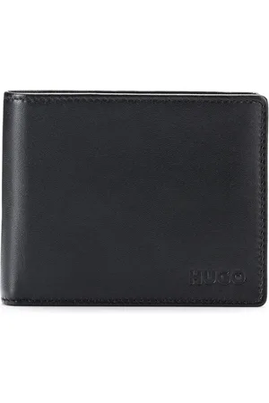HUGO BOSS Wallets & Cardholders, male, , ONE SIZE, Subway Trifold Leather Wallet