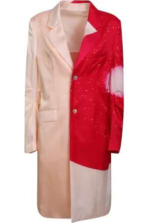Issey Miyake Single-Breasted Coats, female, , L, Slice Tailored Coat