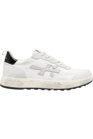 Premiata Suede and polyamide Trainers