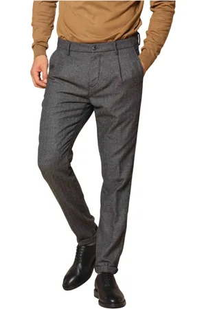 Masons Suit Trousers, male, , 2XL, Osaka 1 Pinces Chino Trousers