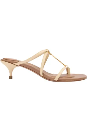 Jacquemus Pralu Basses Heeled Mules