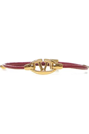 VALENTINO GARAVANI VLogo The Bold Leather Bracelet