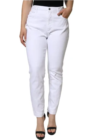 Dolce & Gabbana Skinny Jeans with Logo Details