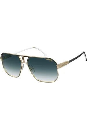 Carrera Sunglasses, male, , 62 MM, Black Gold/Dark Blue Shaded Sunglasses