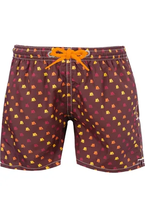 MC2 SAINT BARTH Swimming Trunks, male, , 8 Y, Lightweight Kids Swimwear with Vibrant Print