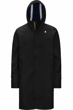 K-Way Rain Jackets, male, , M, Long Parka with Hood