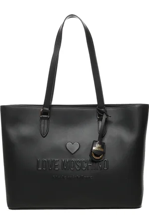 Moschino Embossed Logo Heart Bag