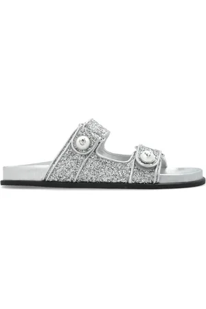 Jimmy Choo Sliders, female, , 3 1/2 UK, Fayence Sandal
