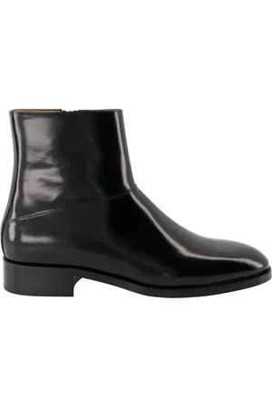 VALENTINO GARAVANI Ankle Boots, male, , 8 1/2 UK, Leather Pat Ankle Boots