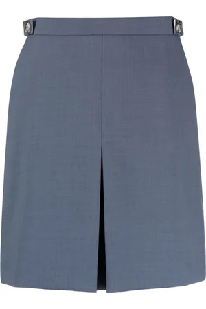 Tommy Hilfiger Short Skirts, female, , S, Gold Button Short Skirt