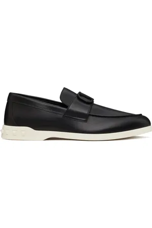 VALENTINO GARAVANI Loafers, male, , 6 UK, VLogo Signature Slip-On Shoes