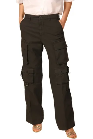 Masons Chic Cargo Trousers in Gabardine