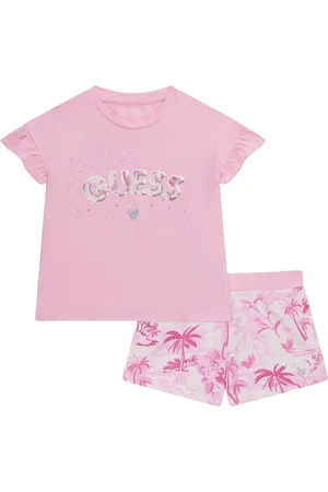 Guess Sets, female, , 5 Y, Girls Short Set Elegant Design