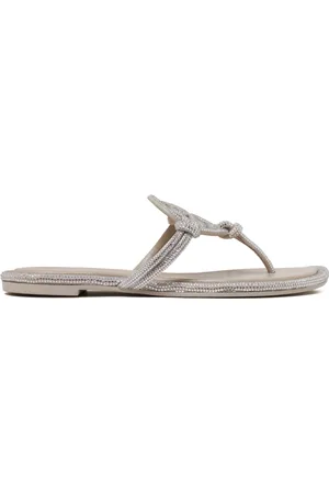 Tory Burch Flip Flops, female, , 7 UK, Stone Grey Miller Sandals