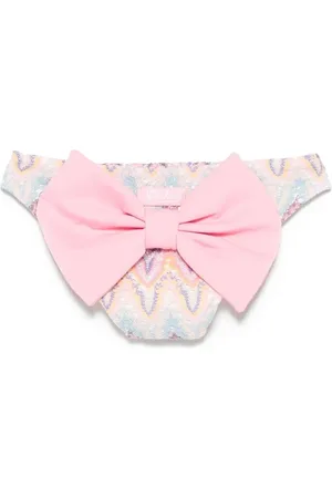 MC2 SAINT BARTH Bikini, female, , 4 Y, Romantic Bow Back Swimsuit