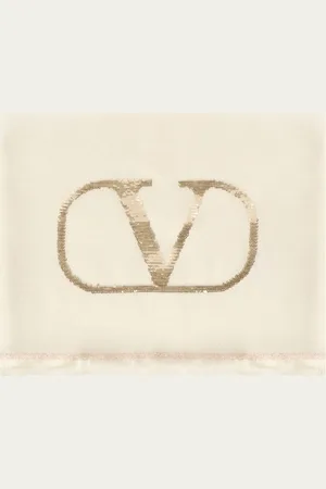 VALENTINO GARAVANI Winter Scarves, female, , ONE SIZE, Cashmere Silk Shawl with Lurex