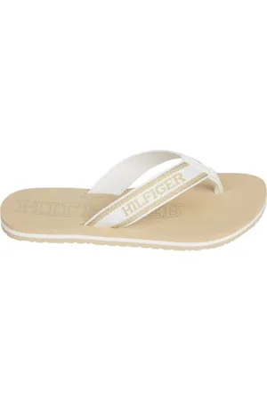 Tommy Hilfiger Flip Flops, female, , 5 UK, Harvest Wheat Beach Sandal