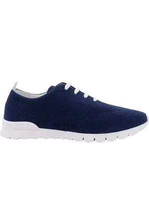 Kiton Knit Trainers Lace-up Rubber Sole
