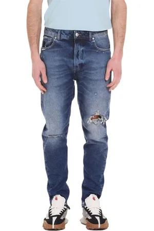 John Richmond Loose-fit Jeans, male, , W31, Loose-fit Jeans with Breakage