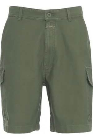 Closed Casual Shorts, male, , W31, Cargo Bermudas Stylish Button Closure