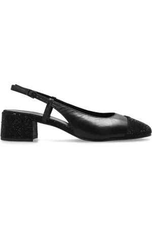 Tory Burch Cap-Toe Pavé Slingback Pump
