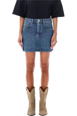Isabel Marant Denim Skirts, female, , M, Stessy Mini Skirt