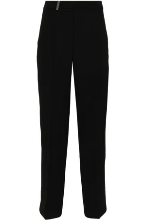 PESERICO SIGN Tailored Straight Trousers