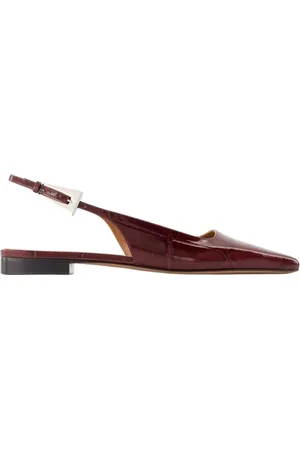 PARIS TEXAS Ballerinas, female, , 4 UK, Croc-Embossed Leather Slingback