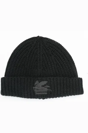 Etro Wool Cap with Logo Embroidery