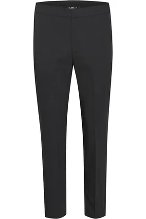 INWEAR Chinos, female, , 2XL, Elastic Waist Pleated Trousers