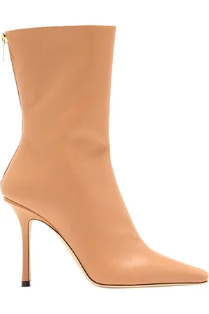 Jimmy Choo Heeled Boots, female, , 3 1/2 UK, Agatheab100ltcbiscuit Heeled Boots