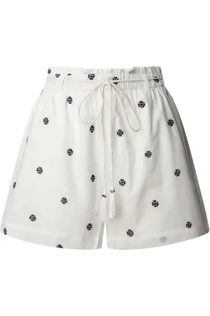 Pepe Jeans Short Shorts, female, , S, Edna Shorts with Blue Print