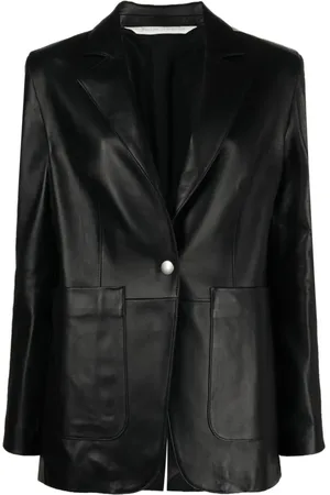 Palm Angels Leather Track Blazer