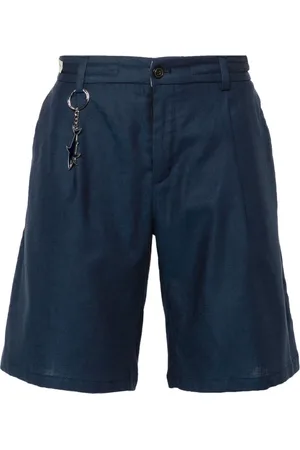 Paul & Shark Casual Drawstring Linen Shorts