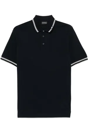 Emporio Armani Polo Shirt with Striped Pattern