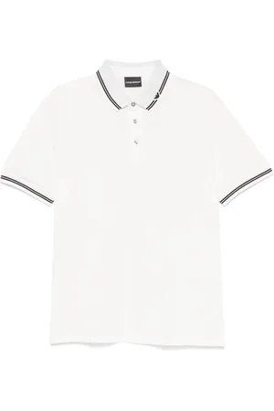 Emporio Armani Polo Shirts, male, , XL, Logo Polo Cardigan