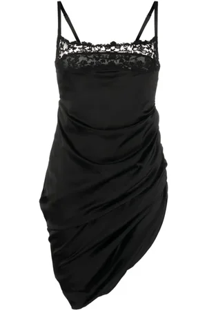 Jacquemus La Saudade Brodée Satin Minidress