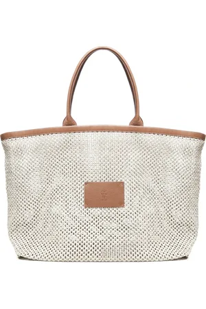 ELEVENTY Tote Bags, male, , ONE SIZE, Stylish Two-tone Tote Bag