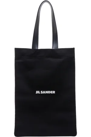 Jil Sander Tote Bags, male, , ONE SIZE, Canvas Shoulder Bag Ss23