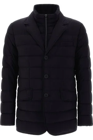 HERNO Winter Jackets, male, , L, Winter Jacket with Removable Windbreaker