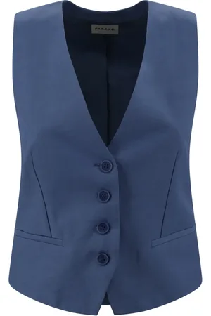 P.A.R.O.S.H. V-Neck Sleeveless Jacket
